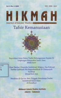 Hikmah (Journal of Islamic Studies)