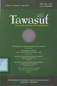 Tawasut (Indonesian Journal of Moderate Islam)