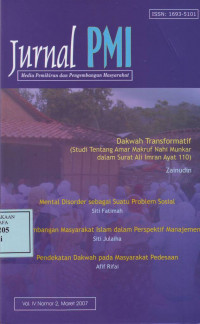 Jurnal PMI (Media Pemikiran dan Pengembangan Masyarakat)