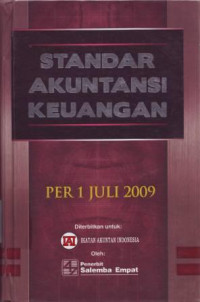 Standar Akuntansi Keuangan Per 1 Juli 2009